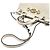 Gucci Borsa Jumi Top Handle Small Bianco - vista 5