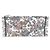 Book Tote Dior Tote de lona Lucky Flower Calendar com bordado total Medium SKU Multicor - vista 17