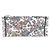 Book Tote Dior Tote de lona Lucky Flower Calendar com bordado total Medium SKU Multicor - vista 8