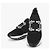 Roger Vivier Sneakers Vivrun Strass Buckle Nero - vista 10