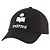 Isabel Marant Tyrone Logo Bestickte Cap Schwarz