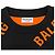 Balenciaga Kurzes Damen-Strickpullover aus Wolle mit Multi-Logo-Jacquard Orange Schwarz - Ansicht 8