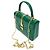 Gucci Silvy Patent Top Handle Tote und Schultertasche Grün - Ansicht 3