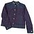 Louis Vuitton Giacca di jeans con monogramma in velluto da donna Blu - vista 5