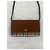 Burberry Borsa a tracolla a quadri con tracolla rimovibile Tan Marrone - vista 4