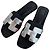 Hermès Sandalo Oran Slipper Argento Multicolore