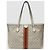 Gucci Bolso Tote Mediano GG Supreme Ophidia Web Beige Castaño - vista 8
