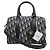 Dior Borsa Blue Oblique Jacquard Groove