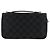 Louis Vuitton Clutch Zippy XL in tela Damier Graphite Nero - vista 3