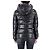 Moncler Lucky Chance Glareins Kapuzensteppjacke Erwachsenengröße Schwarz - Ansicht 7