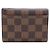 Louis Vuitton Tarjetero compacto Origami en Damier Ébène Multicolor - vista 3
