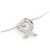 Tiffany & Co Collana con pendente Loving Heart di Paloma Picasso in argento sterling - vista 4
