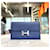 Hermès Constance Long Wallet Silver Stamp Blau  - Ansicht 2