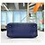 Chanel Bolsa Coco Flap em couro clássico Coleção Navy Azul - vista 3