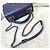 Chanel Bolsa Coco Flap em couro clássico Coleção Navy Azul - vista 6
