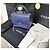 Chanel Bolsa Coco Flap em couro clássico Coleção Navy Azul - vista 8