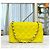 Chanel Serie di borse a tracolla Classic New Mini Yellow Silver brevettata Giallo - vista 3