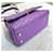 Chanel Caviar Coco Handle Mini Purple Porpora  - vista 3