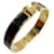 Hermès Click Armband Gold Schwarz  - Ansicht 1