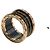 Bulgari Limited Wood Ring Pink Gold Brown Marble