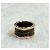 Bulgari Limited Wood Ring Pink Gold Brown Marble - view 5