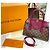 Louis Vuitton Borsa Tote e Borsa a Spalla Monogram Florin Rosso - vista 8