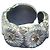 Buccellati Daisy Ring aus Silber mit Diamanten Größe