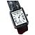 Cartier Relógio Steel Tank Solo com pulseira de couro Multicor