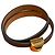 Hermès Bracciale Medor Double Tour Black Gold Nero
