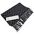 Gucci Sciarpa GG in lana e cashmere grigio chiaro con frange Marrone