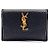 Saint Laurent Tarjetero Monogram Uptown Negro