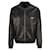 Prada Reversible Logo Leather Jacket Black