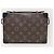 Louis Vuitton Borsa Messenger Monogram Handle Soft Trunk Marrone - vista 6