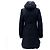 Chaqueta larga de plumón Moncler Rene Negro - vista 6