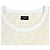 Fendi FF Jacquard Kurzarm-T-Shirt Weiß - Ansicht 4