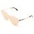 Givenchy Occhiali da sole cat eye con lenti a specchio e montatura rosa
