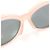 Givenchy Occhiali da sole cat eye con lenti a specchio e montatura rosa - vista 6