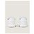 Givenchy Sneakers Logo in Pelle e Scamosciato Bianco - vista 9