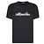 Moncler T-Shirt aus Baumwolle mit Logo-Stickerei Blau