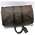 Louis Vuitton Borsa a Spalla Keepall Travel Bag Monogram Macassar Marrone - vista 4