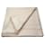 Louis Vuitton Sciarpa in lana e seta con monogramma beige e frange Marrone - vista 2