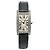 Cartier Reloj de mujer de oro blanco Original Diamond American Tank Small con doble hebilla D en oro