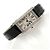 Cartier Reloj de mujer de oro blanco Original Diamond American Tank Small con doble hebilla D en oro - vista 18