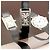 Cartier Reloj de mujer de oro blanco Original Diamond American Tank Small con doble hebilla D en oro - vista 22