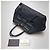 Prada Nylon-Tote-Bag mit Band Schwarz - Ansicht 10