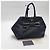 Prada Nylon-Tote-Bag mit Band Schwarz - Ansicht 4