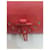 16 Céline Mini borsa a tracolla con borchie Rosso  - vista 16