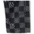 Louis Vuitton Pantaloni in denim Distorted Damier da uomo Nero - vista 3