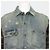 Gucci Check Sleeve Back Logo Lettering Men's Denim Jacket - view 2