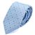 Louis Vuitton Monogram Silk Men's Tie Blue